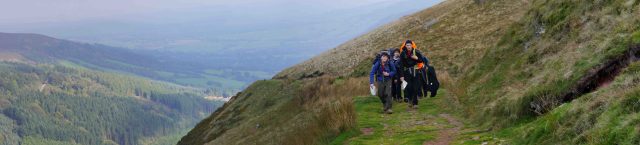 IPS Silvers climb into the high Brecons